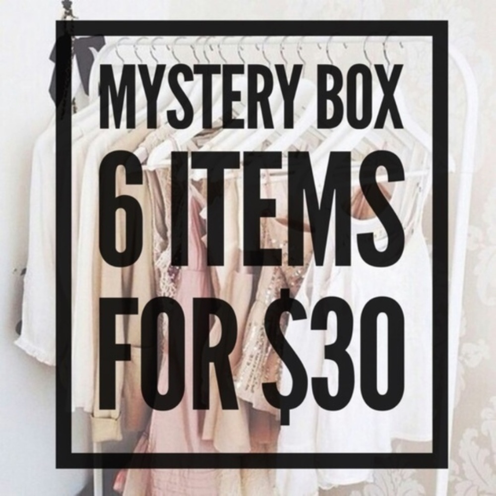 {You choose the size!} Mystery Boxes Available